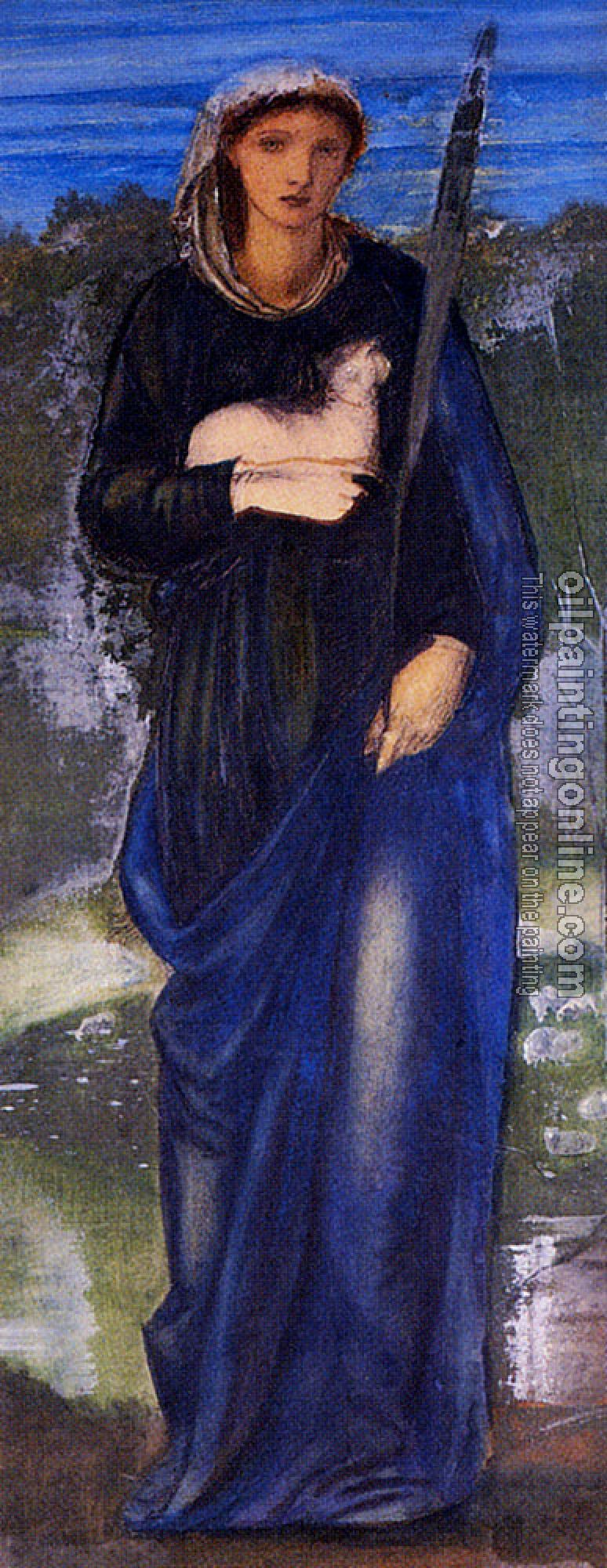 Burne-Jones, Sir Edward Coley - St Agnes